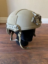 Ops Core Gentex Fast High Cut SX Helmet Tan 499 XL Seal Cag Devgru