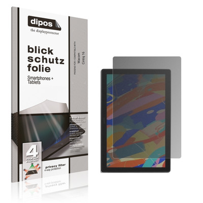 Blickschutzfolie für Wacom Cintiq 16 matt Schutzfolie Folie Display Schutz dipos