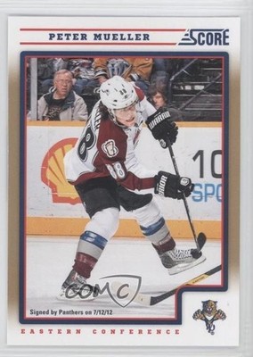 2012-13 Score Gold Rush Peter Mueller #144 0a4