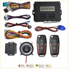 Keyless Entry Security Alarm System With Remote Engine Starter And Push Button Keyless Entry Security Alarm System With Remote Engine Starter And Push Button