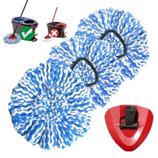 Nuorest Spin Mop Replacement Head for O-Ceda RinseClean 2 Tank System, Microf...