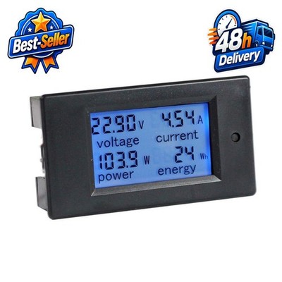 HiLetgo Digital Ammeter Voltmeter Multimeter 0-20A LCD Display
