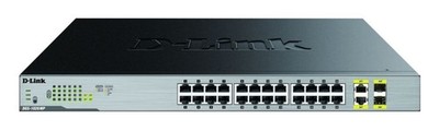 DLink Deutschland 26-Port Gigabit Switch DGS-1026MP Switch 26-Port