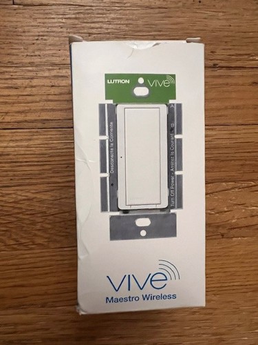 Lutron 120/277V Maestro Interruttore Digitale Wireless, Bianco - MRF2S-8S-DV-WH