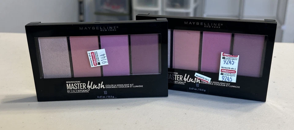 Lot of (2) Maybelline Master Blush Color Highlight Kits by Facestudio #10 - Image 4 of 4