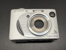 Sony Cyber-shot DSC-W1 5.1MP Digital Camera - Silver for sale