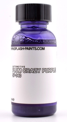 Splash Paints Plum Crazy Purple 30ml Airbrush Acrylic Lacquer Model Paint SP-040