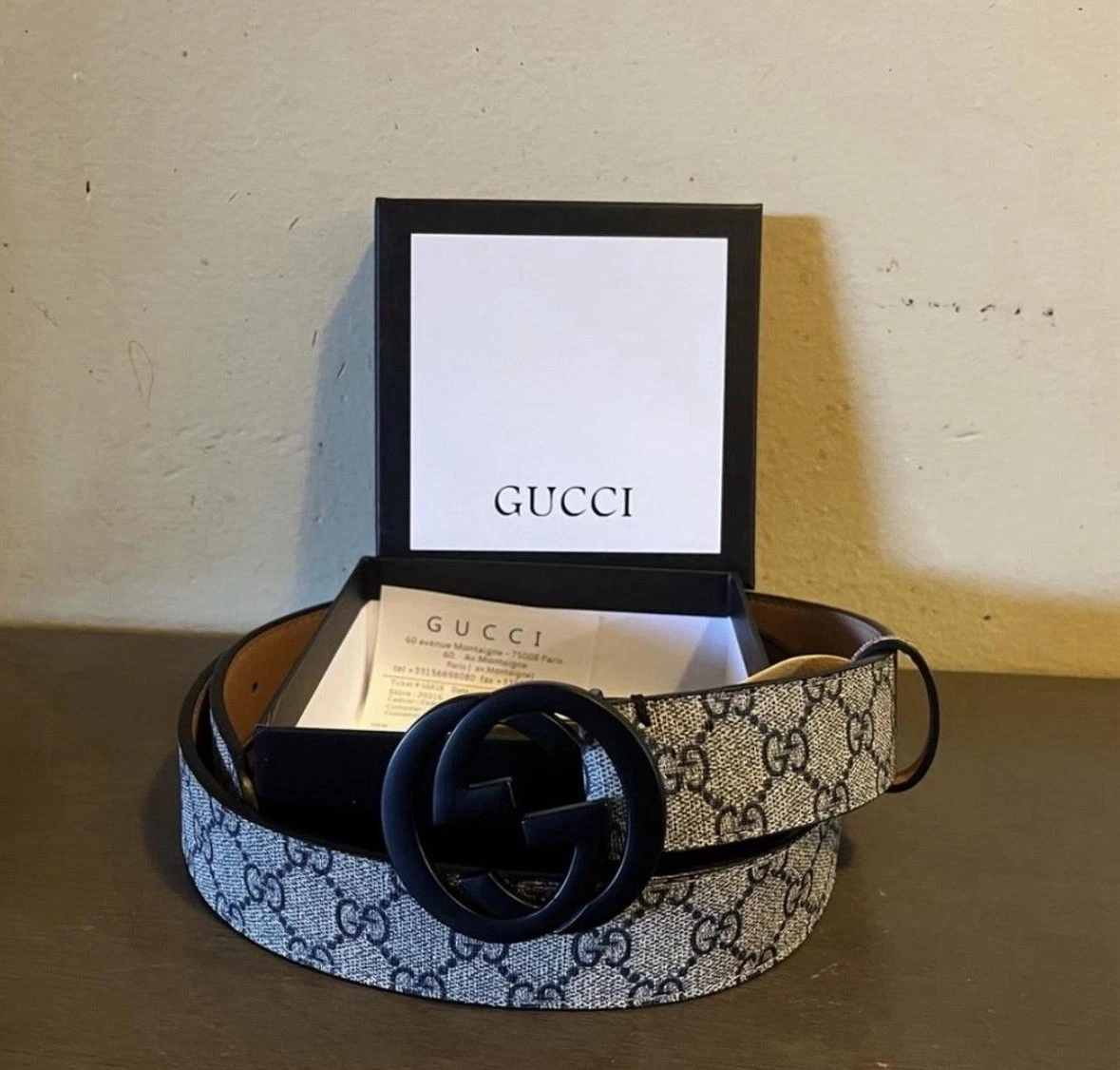 Gucci Gg Belt In Men's Belts for sale - eBay