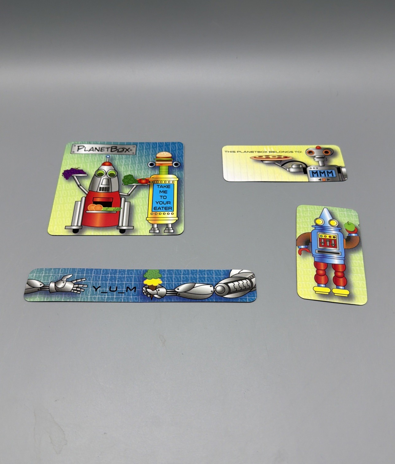 Magnets For Rover Lunch Box Robot Theme 40.1 Oz 5 Compartmen