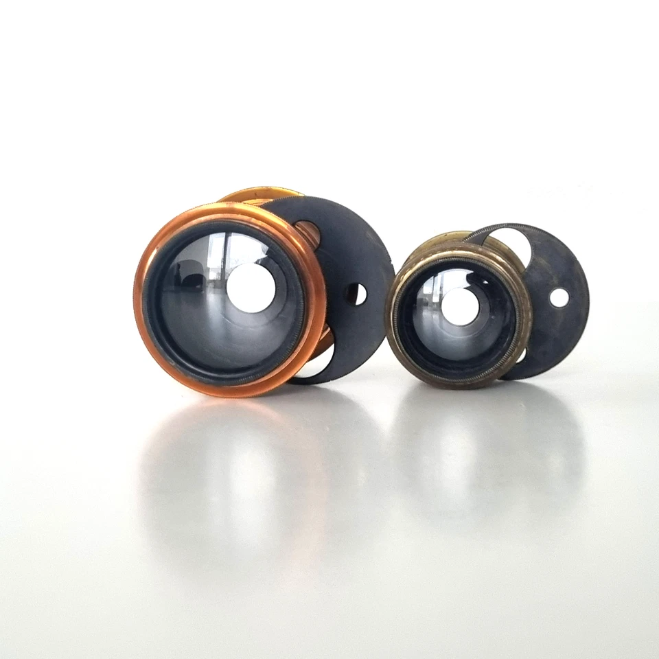 Rodenstock BISTIGMAT brass lens 18x24 and 13x18 set of 2 large format - Photo 2/4