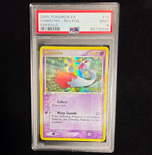 Chimecho 12/106 EX Emerald Reverse Holo Rare Eng 70 HP PSA 9 POP25