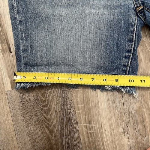 Abercrombie And Fitch Denim Shorts High Waisted Women’s 32 - Picture 7 of 7