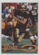 1997 Press Pass Certified Authentic Auto Koy Detmer Auto 7eo