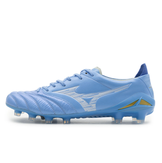 Mizuno Morelia Neo IV Elite MD Soccer Cleats Blue White P1GA263225