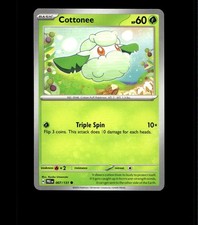 Cottonee - 007/131 - Prismatic Evolutions - Non Holo - Near Mint - Pokemon TCG