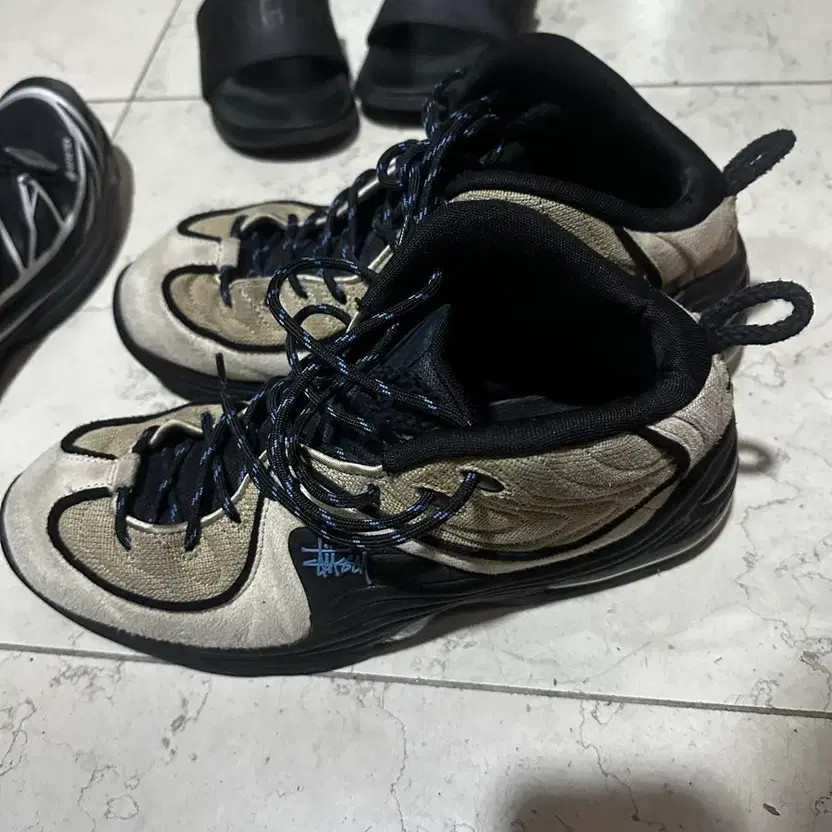 Nike Stussy Air Penny Rattan Sneakers US 295 thumbnail 3