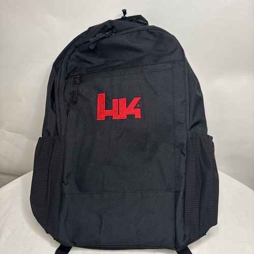 Heckler Koch HK Backpack Commuter Bag Embroidered Factory Official Licensed New - Picture 1 of 10