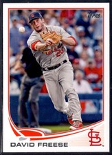 2013 Topps David Freese St. Louis Cardinals #658