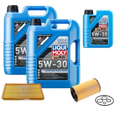 FEBI Inspektionspaket 11L LIQUI MOLY 5W-30 Longtime High Tech für Mercedes Viano