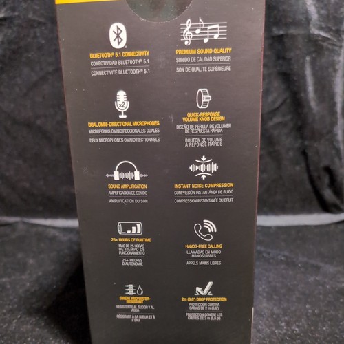 Klein Tools AESEM1S Situational Awareness Bluetooth® Earmuffs New in Box - Picture 6 of 8