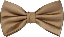 Mens Solid Color Adjustable Pre-tied Bow Tie for Men Party Wedding