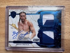 2025 Topps Royalty UFC Brian Ortega Regalia Relic Auto Blue /25 CDR
