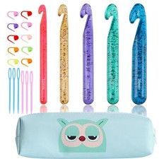 Large Crochet Hooks,25mm 20mm 18mm 12mm, 15mm, 18mm, 20mm, 25mm, multicolored