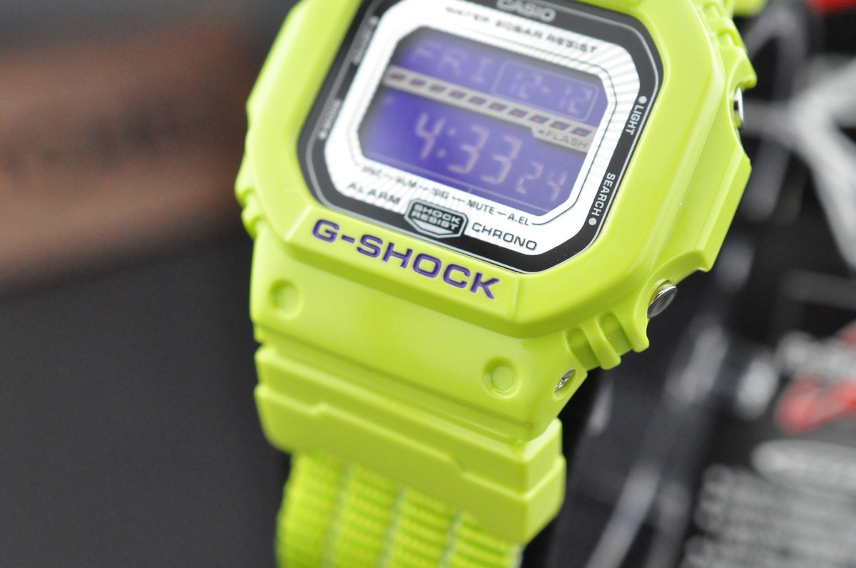 Casio G-Shock G-Lide GLS-5600V-3 World Time Watch - Rare Edition