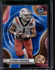 Kyron Drones 2024 Bowman University Best #52 Blue Refractor /149