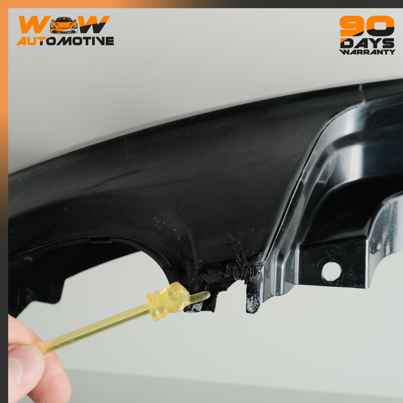 Bentley Continental GT Speed 2004-2010 Front Right Lower Front bumper Black