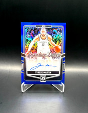 Auto /25! Tyrese Martin 2024-25 Panini Donruss Optic Blue Prizm Auto #'d 07/25