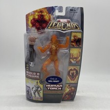 Marvel Legends Exclusive Ares BuildAFigure Wave Action Figure Human Torch
