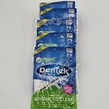 5 Pack - DenTek Triple Clean Floss Picks Mouthwash Blast 75 Each 375 Picks NEW 