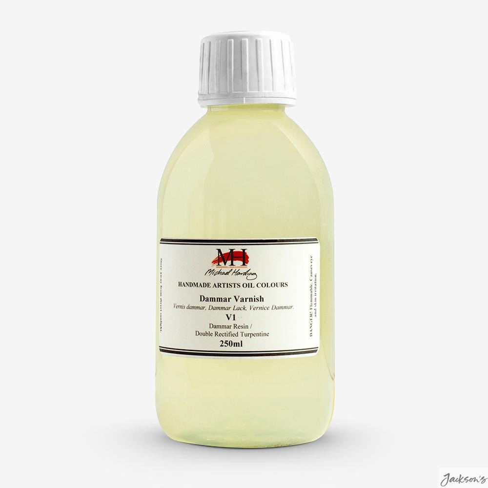 Michael Harding Dammar Varnish Dammar Resin 250ml Oil Painting Final Finish
