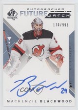 2018 SP Authentic Future Watch Mackenzie Blackwood (2019-20 Update) Auto 02h6