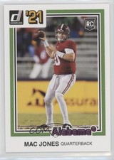 2021 Panini Chronicles Draft Picks Donruss Retro Pink Mac Jones #40 uk2