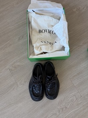 Bottega Veneta - Haddock Derby Shoes - Brown Leather - Size 41