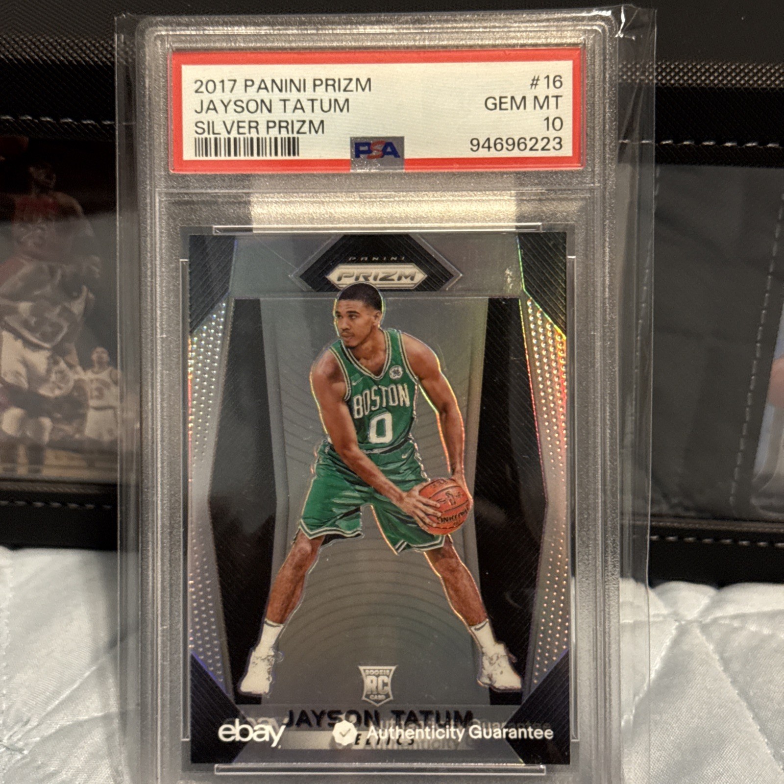 Jayson Tatum 2017 Prizm #16 Silver Price Guide - Sports Card Investor