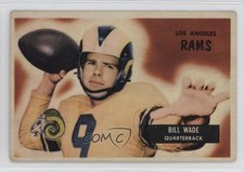 1955 Bowman Billy Wade Bill Wade #78 0ae