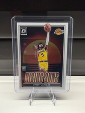 Bronny James Jr. 2024-25 Donruss Optic Rising Suns #5 Rookie Card LA Lakers
