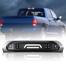 Smoked LED Third 3rd Brake Light Tail Cargo For 2002-09 Dodge Ram 1500 2500 3500