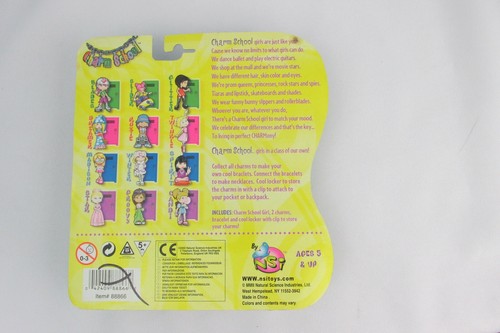 NUOVO in confezione lotto di 2 bracciali charm scuola, slider e Candi di NSI Toys - Foto 9 di 9