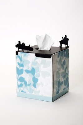 Artori Design - Ad191 - In Treatment - Square Tissue Box Cover - Metal (7290015263351)
