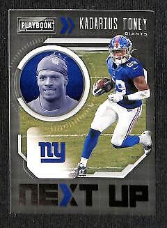 2021 Playbook Kadarius Toney #NXT-KTO Next Up Rookie RC Football Card