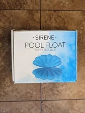 Clam Shell Swimming Pool Float Adult Kids Floats Seashell Prop Water Party + 4'