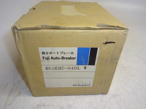 Fuji Electric Bu3ehc-040l Circuit Breaker 40amp 600v 3pole - Picture 10 of 10