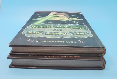 Origami Yoda Books by Tom Angleberger Lot of 2 Hardcover Books Fortune Wookie - Imagen 9 de 10