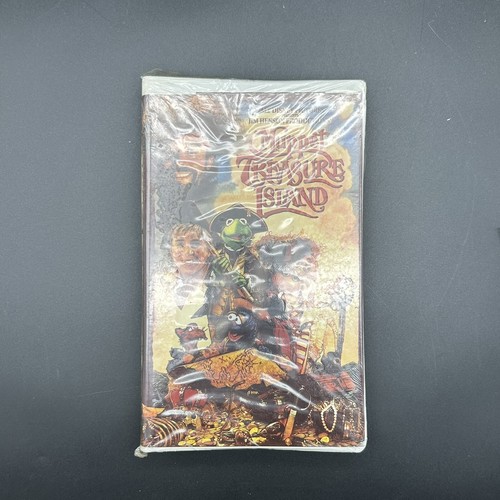 Disney Muppet Treasure Island VHS Video Tape Pirates Kermit Miss Piggy Adventure - Foto 1 di 4