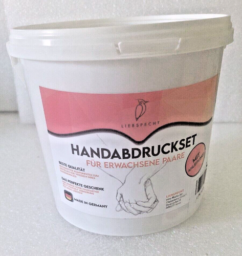 Liebspecht - Juego de huellas de manos para parejas adultas - Nuevo - Imagen 1 de 4