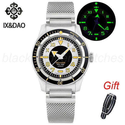 IPOSE IXDAO PT5000 SW200 ETA2824 Diver 200M Automatic Watch 40mm C3 316L V3 5303 - Picture 48 of 85